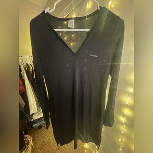 Calvin Klein Sleepwear Black Long Sleeve